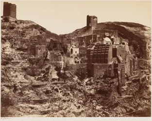 Monastery of Mar Saba, c. 1855