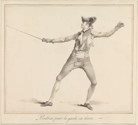 Position for Guard in Tierce