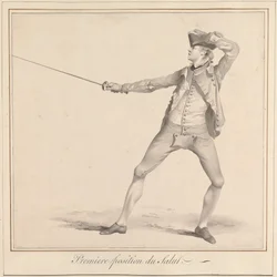 First Position of the Salute