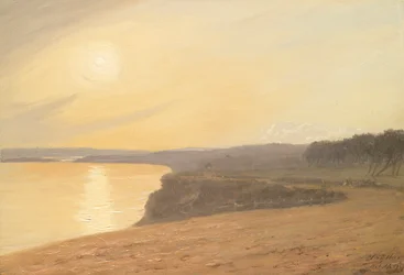 Sunset, near Bournemouth, 1899