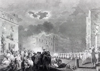 Riot in Broad Street, June 1780