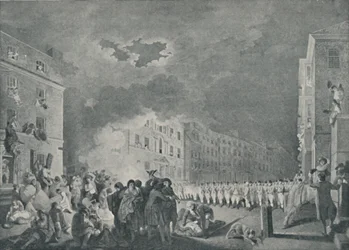 The Riot in Broad Street, June 7th, 1780, 1920