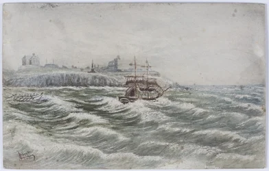 Stranding of the Beloy of Littlehampton and Loss of the Life Boat Crew of the Tyne