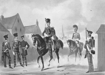 71st Highland Light Infantry Regiment Review Order