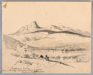 Mt. Chocorua from Tamworth, New Hampshire
