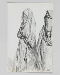 A road on the Mount of Olives, illustration from The Life of Our Lord Jesus Christ