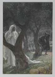 Apparition of Our Lord to Saint Peter, illustration from The Life of Our Lord Jesus Christ