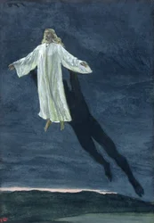 Christ Taken Up into a High Mountain, illustration for The Life of Christ, c.1886-94