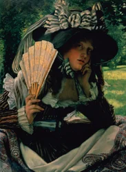 Girl with a Fan