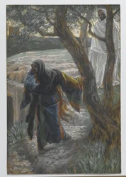 Jesus Appears to Mary Magdalene, illustration from The Life of Our Lord Jesus Christ
