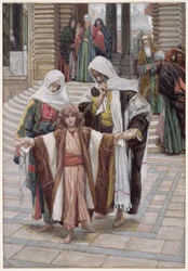 Jesus Found in the Temple, illustration for The Life of Christ, c.1886-94