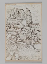 Jobs well, illustration from The Life of Our Lord Jesus Christ