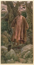 Judas Hangs Himself, illustration for The Life of Christ, c. 1886-96