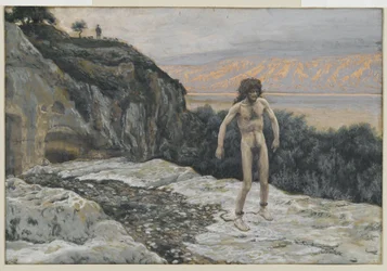 My Name is Legion, illustration from The Life of Our Lord Jesus Christ