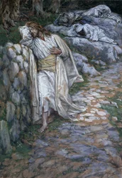 My Soul Is Exceeding Sorrowful Unto Death, illustration for The Life of Christ