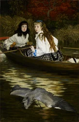 On the Thames, a Heron, c.1871-72