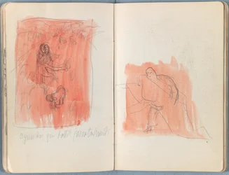 Pages from an Album of Sketches for The Life of Our Lord Jesus Christ