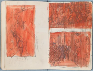 Pages from an album of Sketches for The Life of Our Lord Jesus Christ