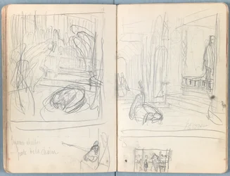 Pages from an album of Sketches for The Life of Our Lord Jesus Christ