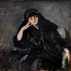 Portrait of Anna-Elisabeth, Comtesse Mathieu de Noailles