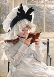 Reading a Book, 1872-73