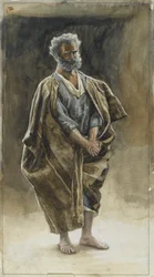 Saint Peter, illustration from The Life of Our Lord Jesus Christ