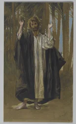 Saint Simon, illustration from The Life of Our Lord Jesus Christ