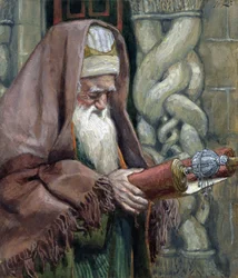 Simeon, illustration for The Life of Christ
