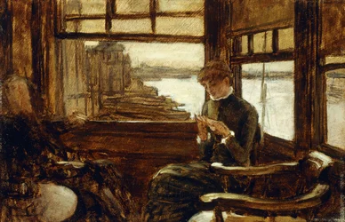 Study for the Prodigal Son in Modern Life: The Departure