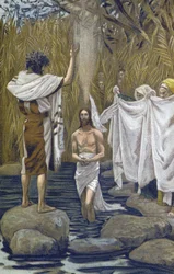 The Baptism of Jesus - from “The Life of Our Lord Jesus Christ” - 1899 by James Tissot