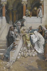 The Blind and Mute Man Possessed by Devils, illustration from The Life of Our Lord Jesus Christ