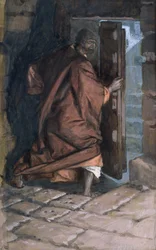 The Departure of Judas, illustration for The Life of Christ