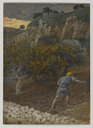 The Enemy Who Sows, illustration from The Life of Our Lord Jesus Christ