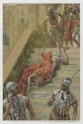 The Holy Stair, illustration from The Life of Our Lord Jesus Christ