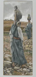 The Holy Virgin in her Youth, illustration from The Life of Our Lord Jesus Christ