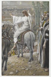 The Lord Wept, illustration from The Life of Our Lord Jesus Christ