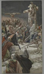 The Pardon of the Good Thief, illustration from The Life of Our Lord Jesus Christ