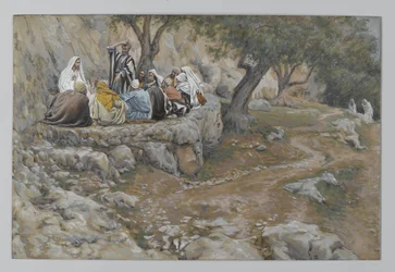 The Primacy of Saint Peter, illustration from The Life of Our Lord Jesus Christ
