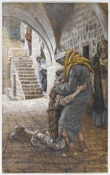 The Return of the Prodigal Son, illustration for The Life of Christ