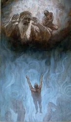 The Rich Man in Hell, Illustration for The Life of Christ