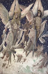 The Soul of the Penitent Thief in Paradise (from The Life of Our Lord Jesus Christ, 1899 by James Tissot)