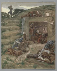 The Watch Over the Tomb, illustration from The Life of Our Lord Jesus Christ