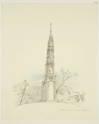 Bristol High Cross in Stourhead Gardens