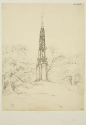 Bristol High Cross in Stourhead Gardens, 25th May 1819