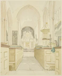 Interior of All Saints