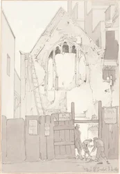 The Discovery of an East Window of All Saints’ Church, behind High Street, Bristol
