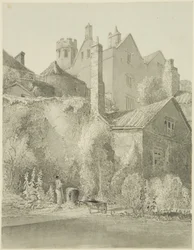 The White Lodge, Seen from the Garden of the City School (Queen Elizabeth