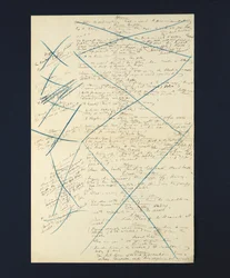 Autograph manuscript of the 