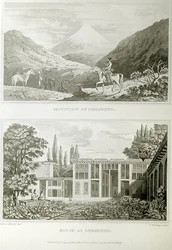 Mountain and House at Demavend, 1818
