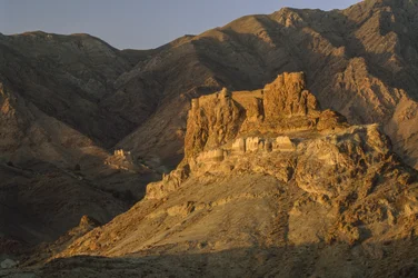 A ruined fortress once used by the Assassins, an extremist sect. Near Semnan, Northern Iran.